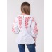 Embroidered blouse "Verkhovna" red on white